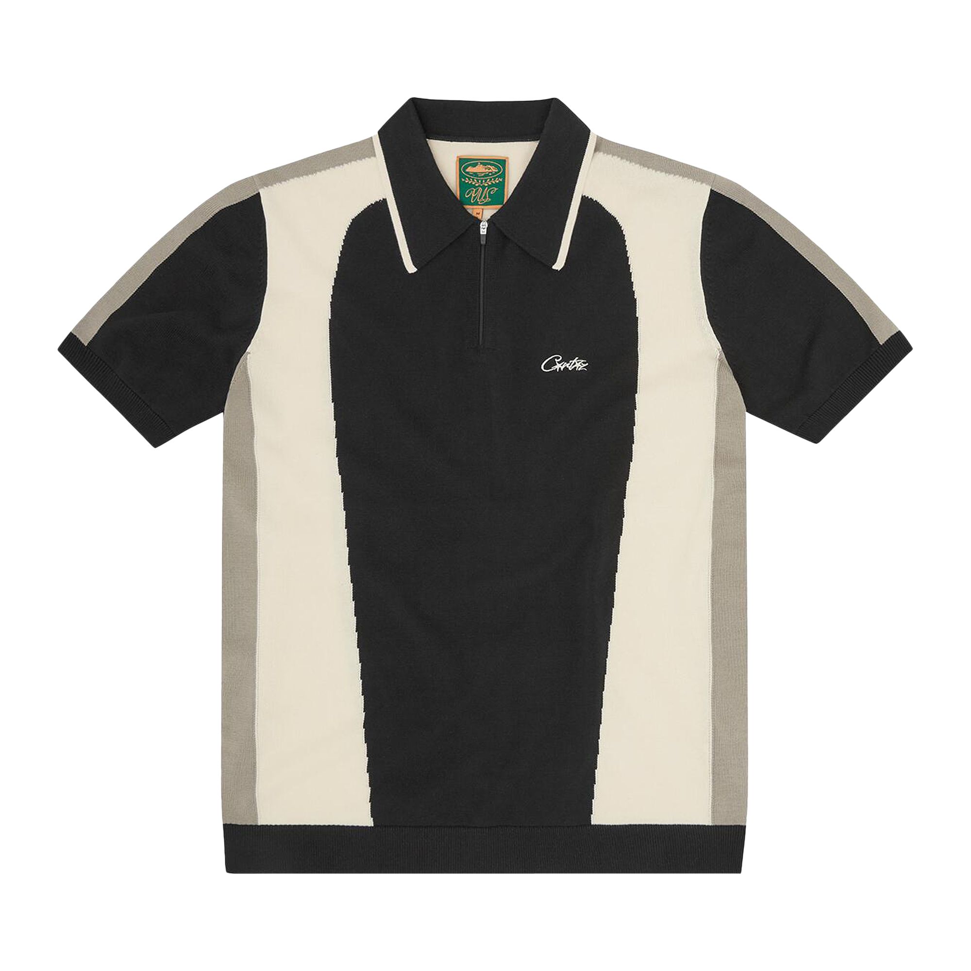 Pre-owned Corteiz Crtz Soprano Knit Polo 'black' | Men's Size S