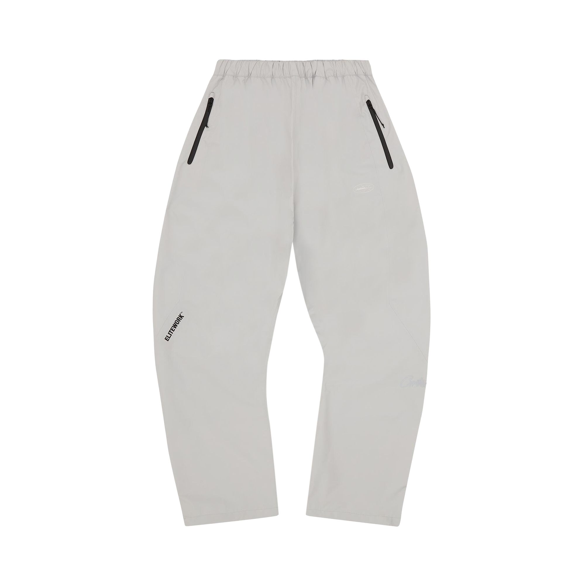 Pre-owned Corteiz Crtz Platinum Elitework Waterproof Shell Pant 'grey' | Men's Size M