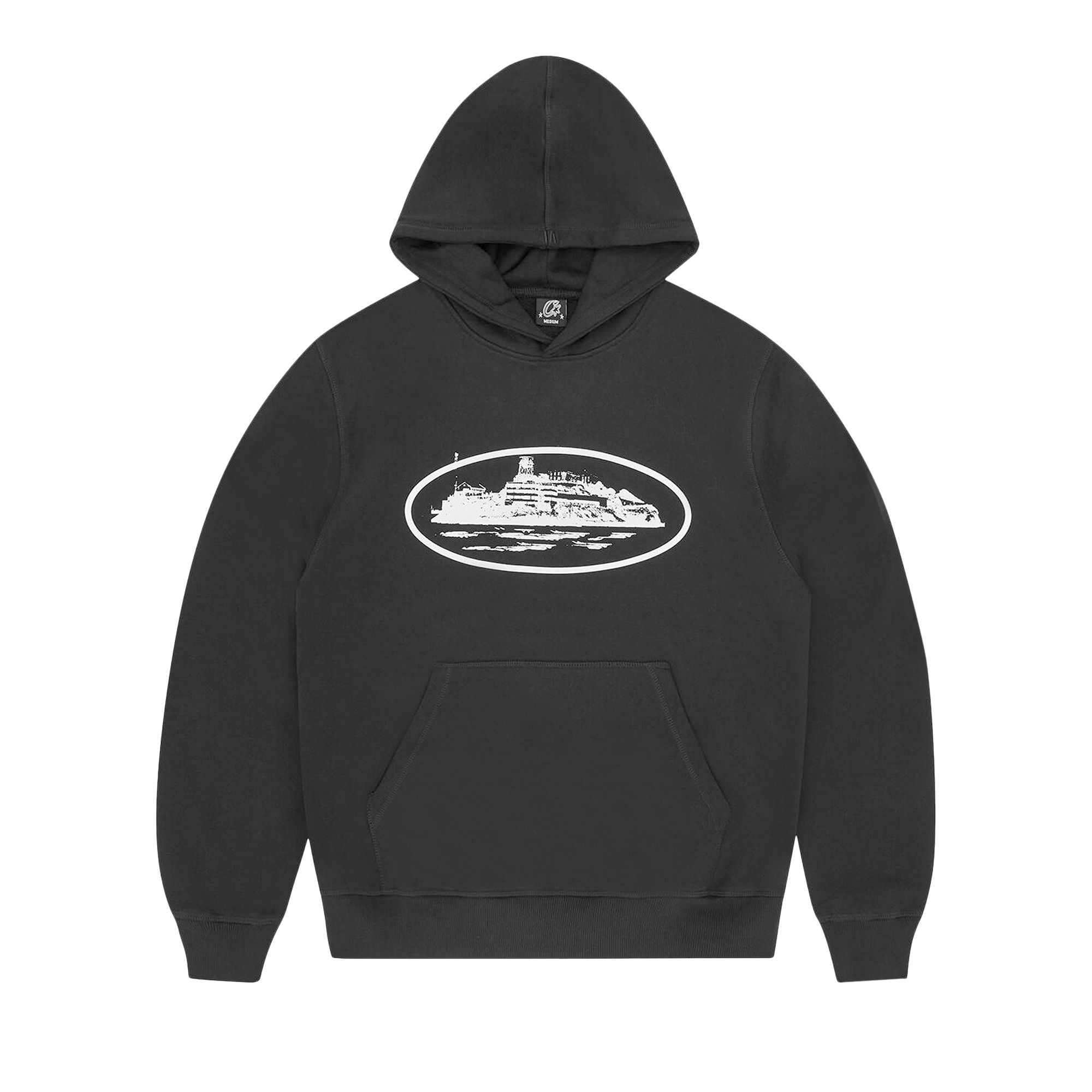 Corteiz CRTZ Alcatraz Hoodie 'Black' | Men's Size M