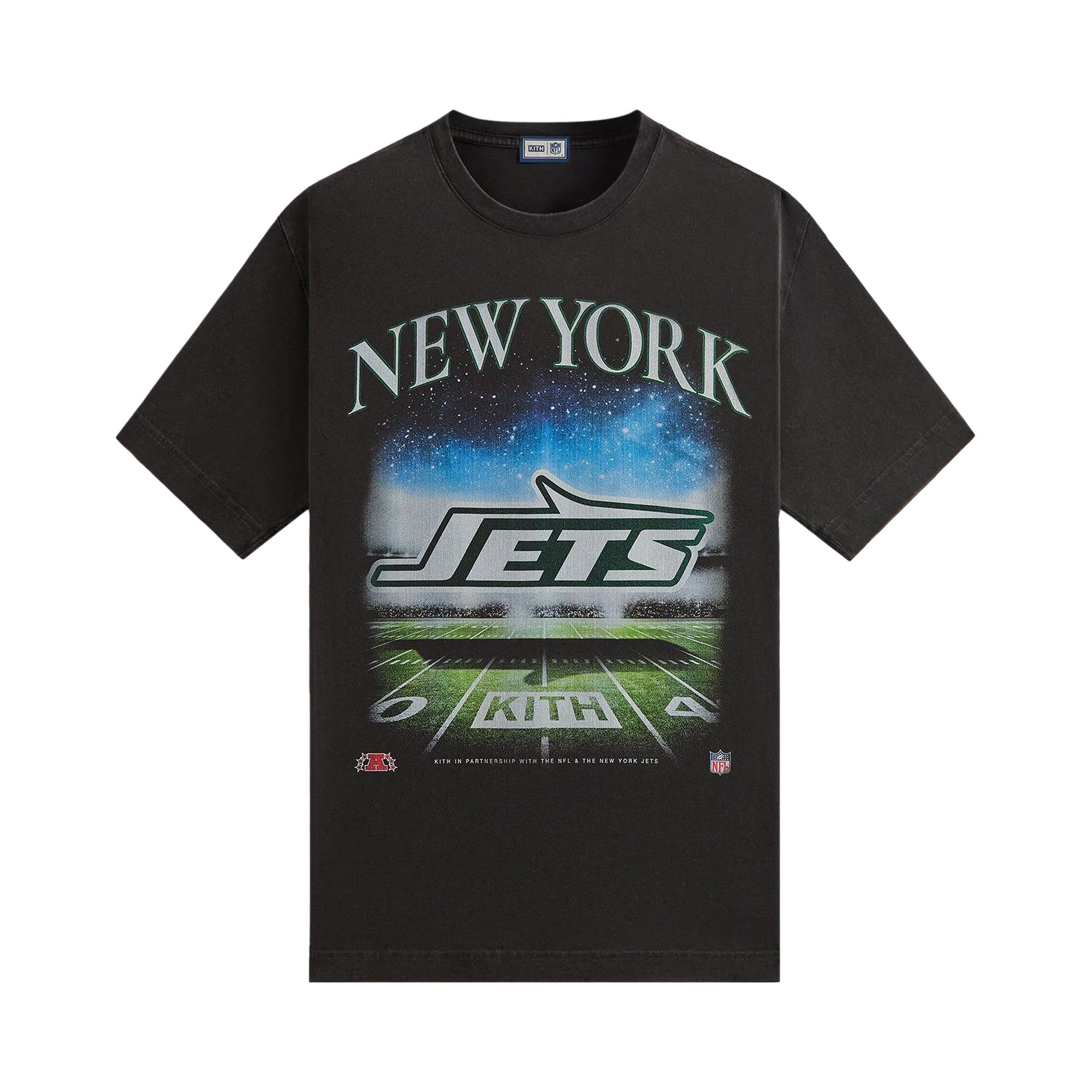 Kith & '47 for the NFL: Jets Vintage Tee 'Black' | Men's Size L