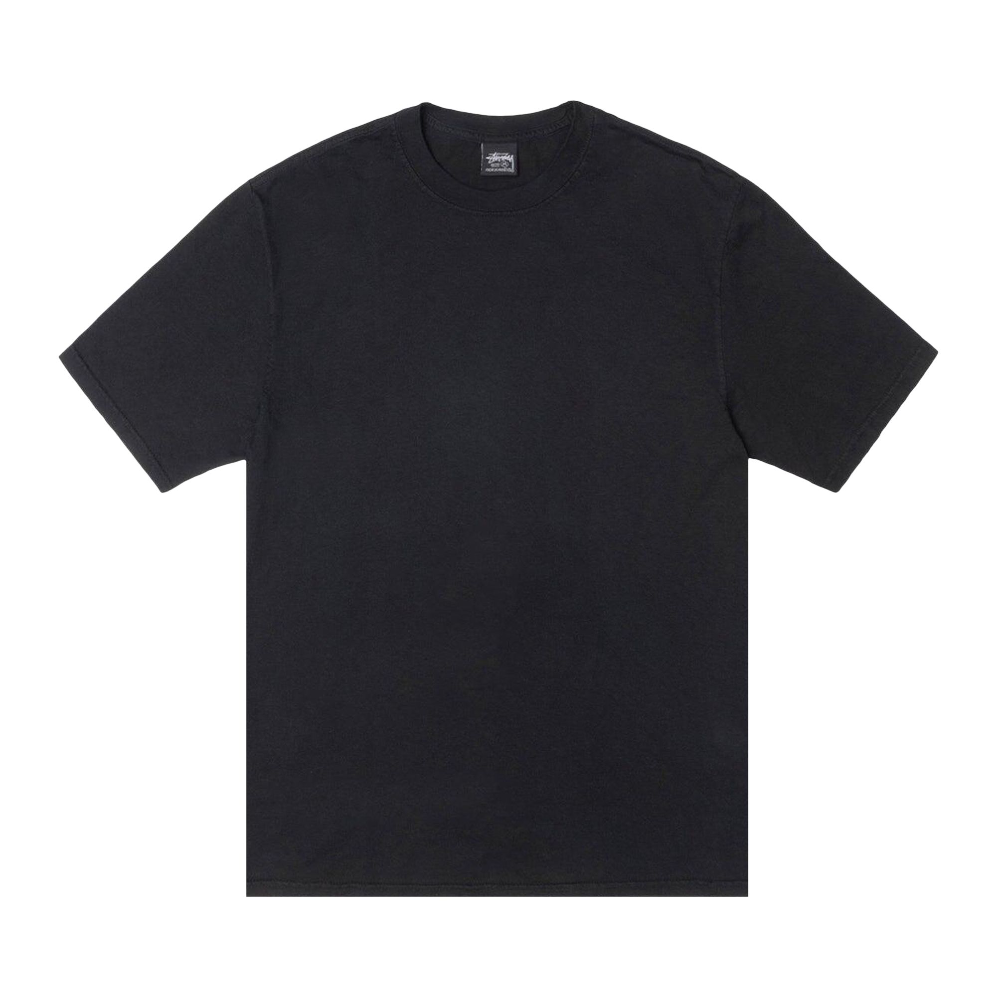 Pre-owned Stussy Pigment Dyed Buana Tee 'black'