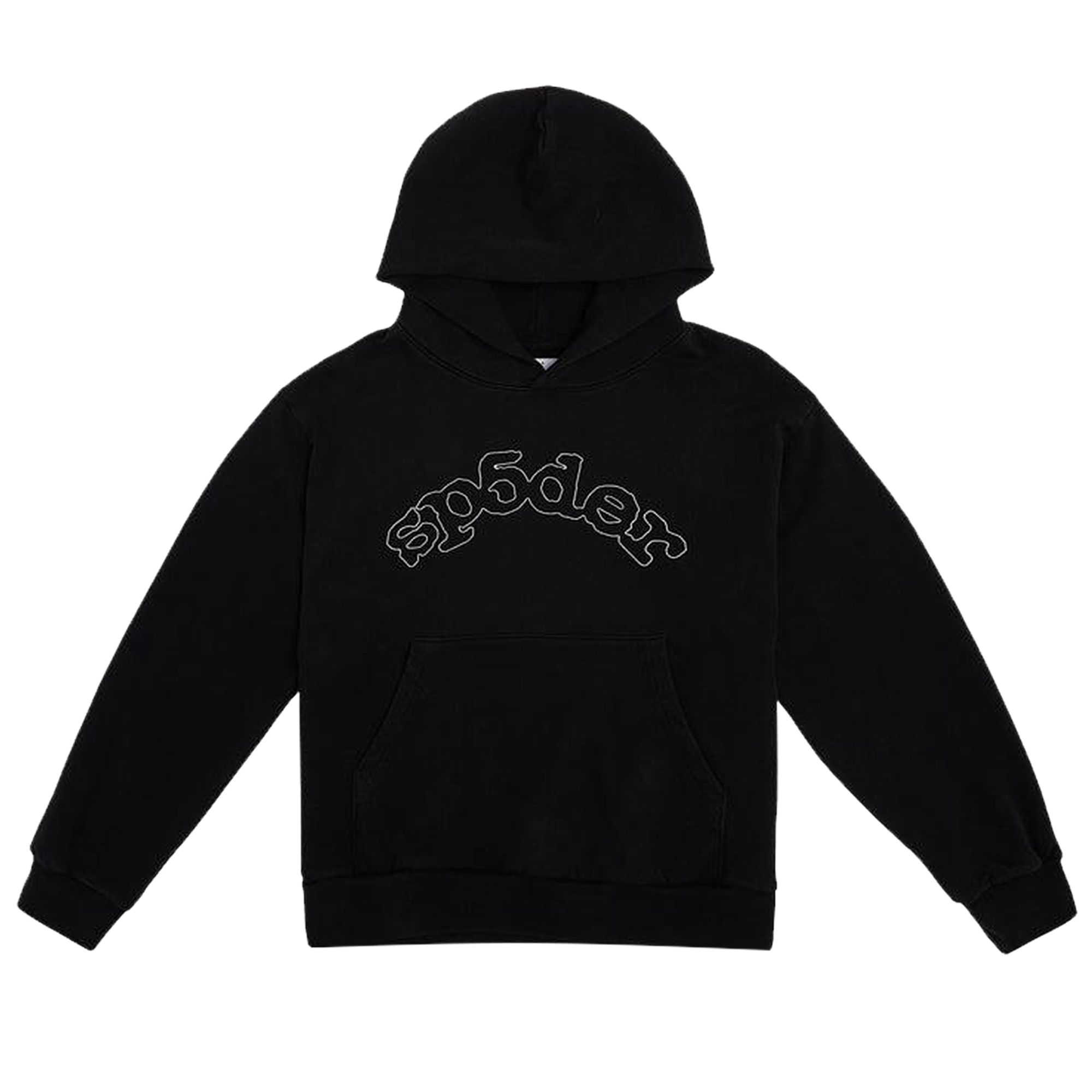 Sp5der OG Logo Hoodie 'Black' | Men's Size M