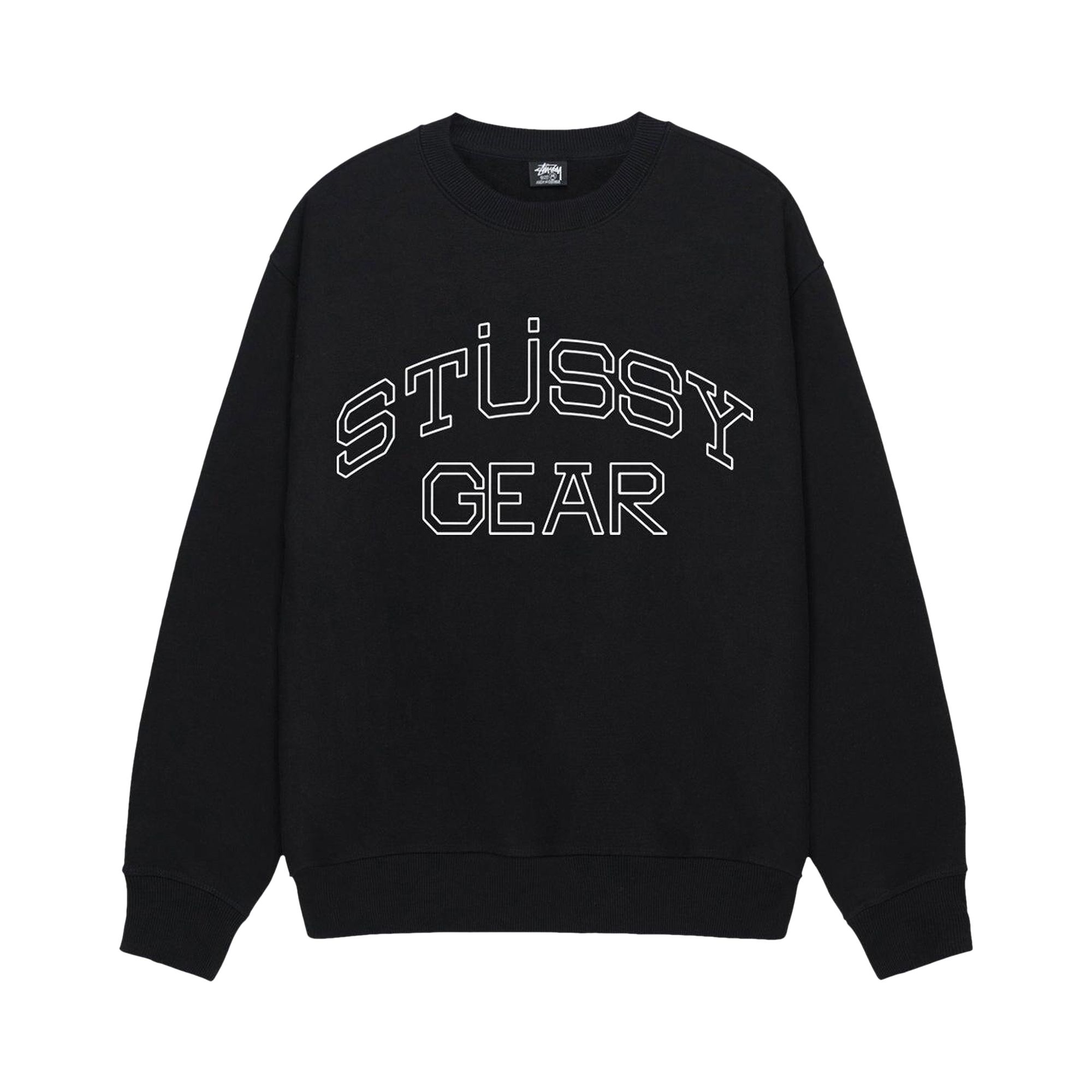 Pre-owned Stussy Gear Crew 'black'