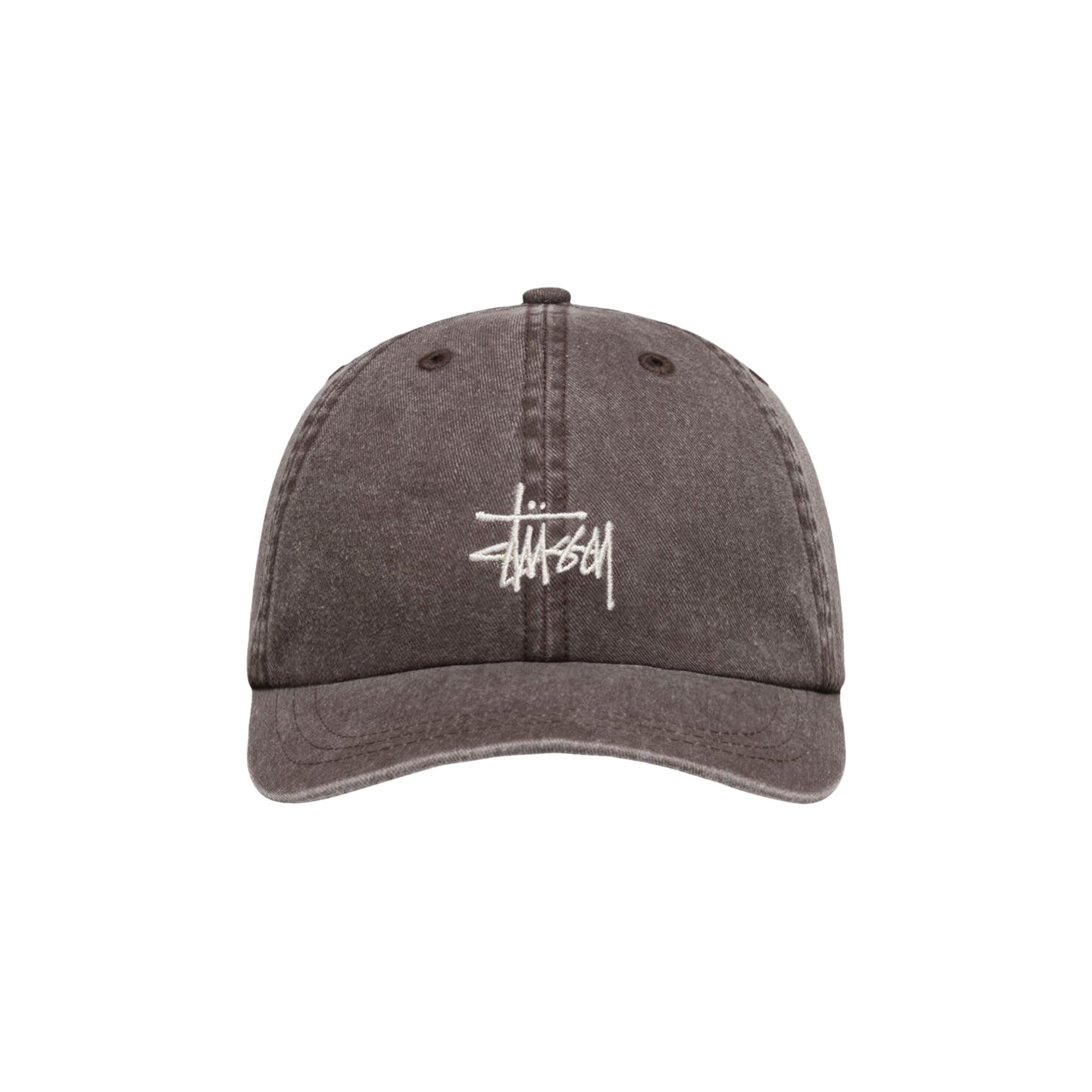 Click to view more detailed imagery on our partner's website Pre-owned Stussy Low Pro Basic Washed Strapback 'mocha' In Grey
