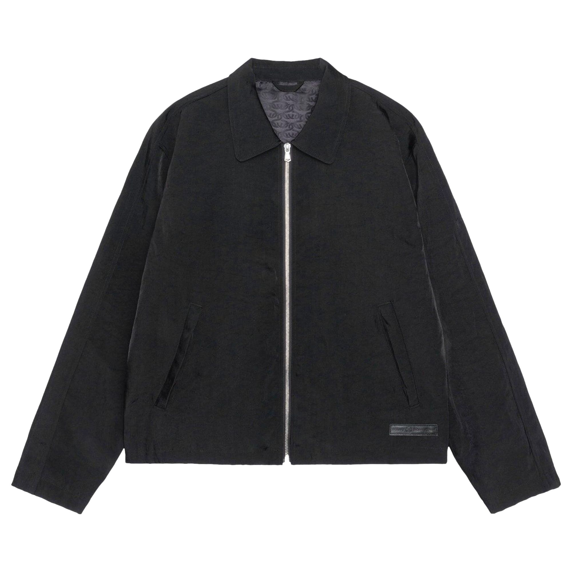 Stussy SS Link Nylon Club Jacket 'Black' | Men's Size L