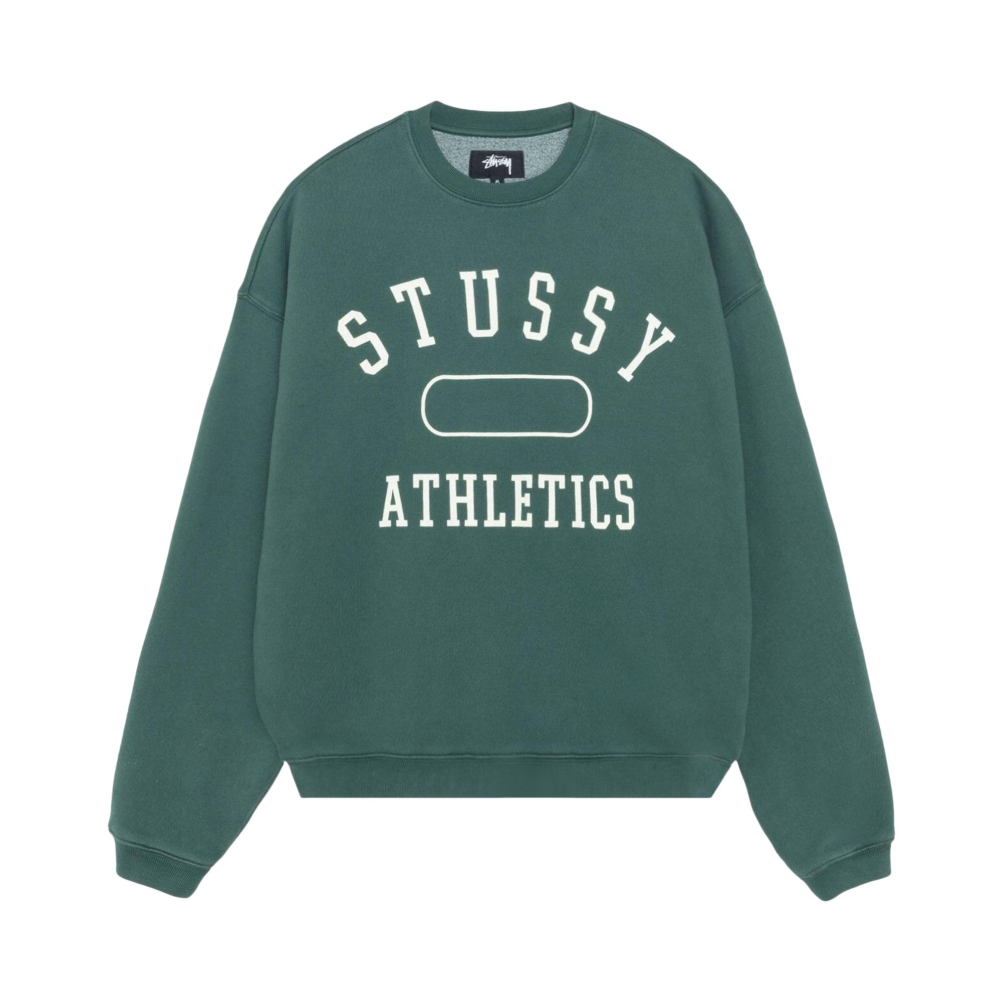 Stussy Athletics Crew 'Pine' | Green | Men's Size L
