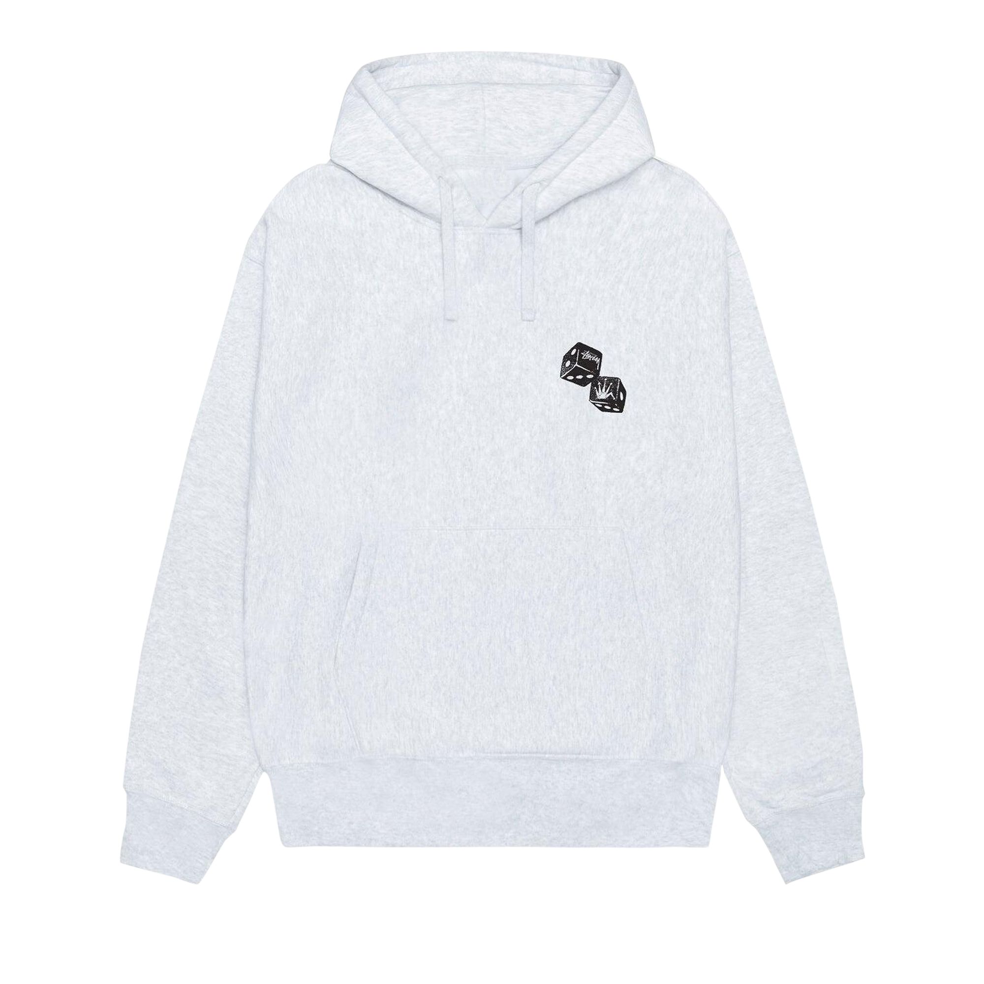 Pre-owned Stussy Shakers Hoodie 'ash Heather' In Grey