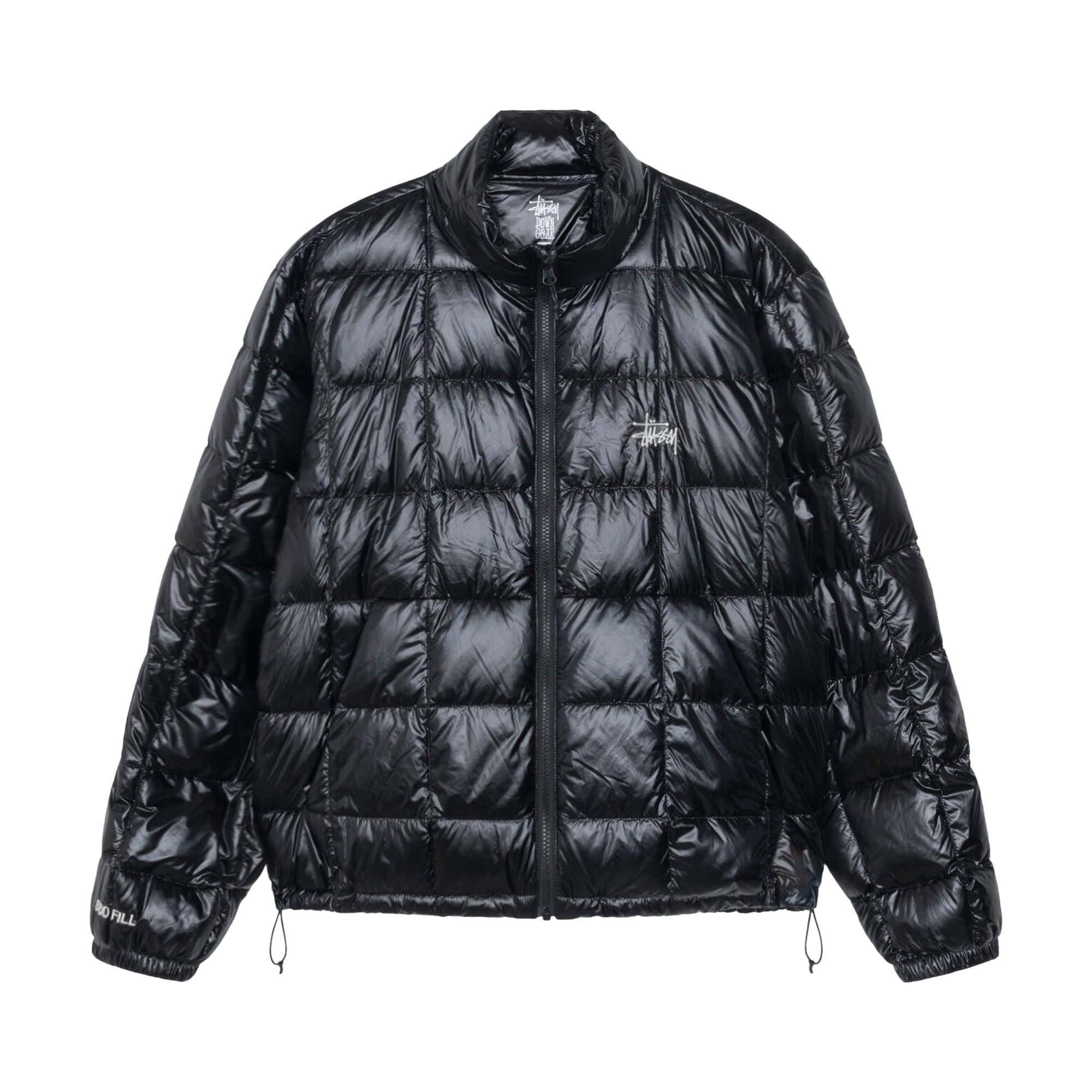 Pre-owned Stussy Midweight Puffer 'black'