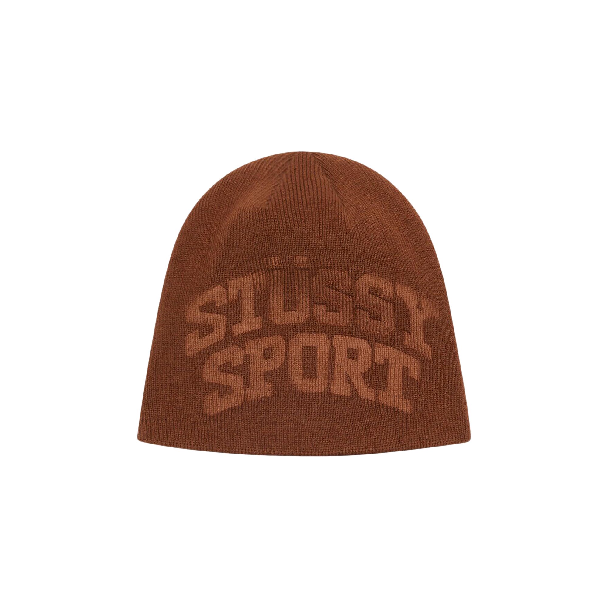 Click to view more detailed imagery on our partner's website Pre-owned Stussy Sport Deboss Skullcap 'brown'