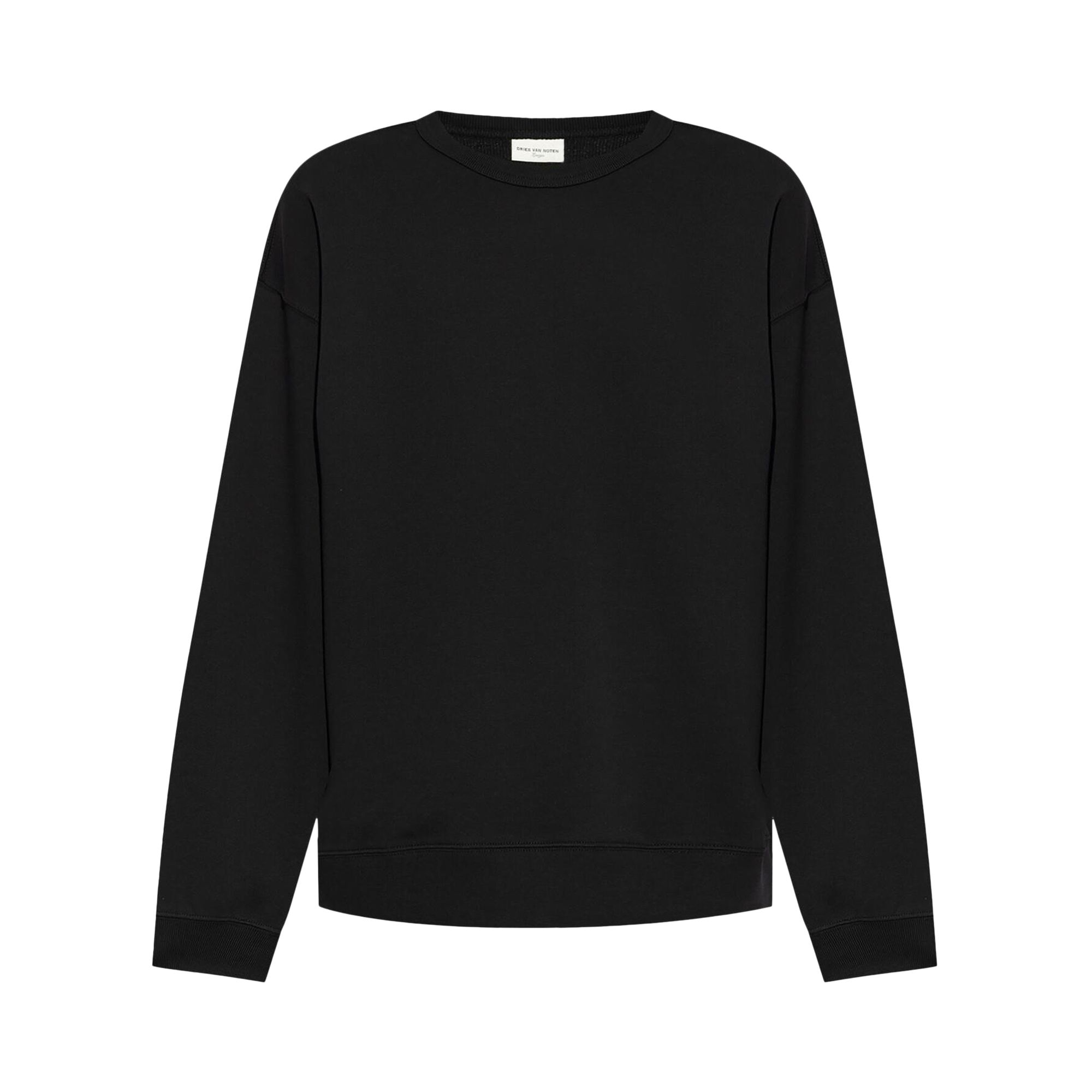 Dries Van Noten Oversized Sweatshirt 'Black' | Men's Size M