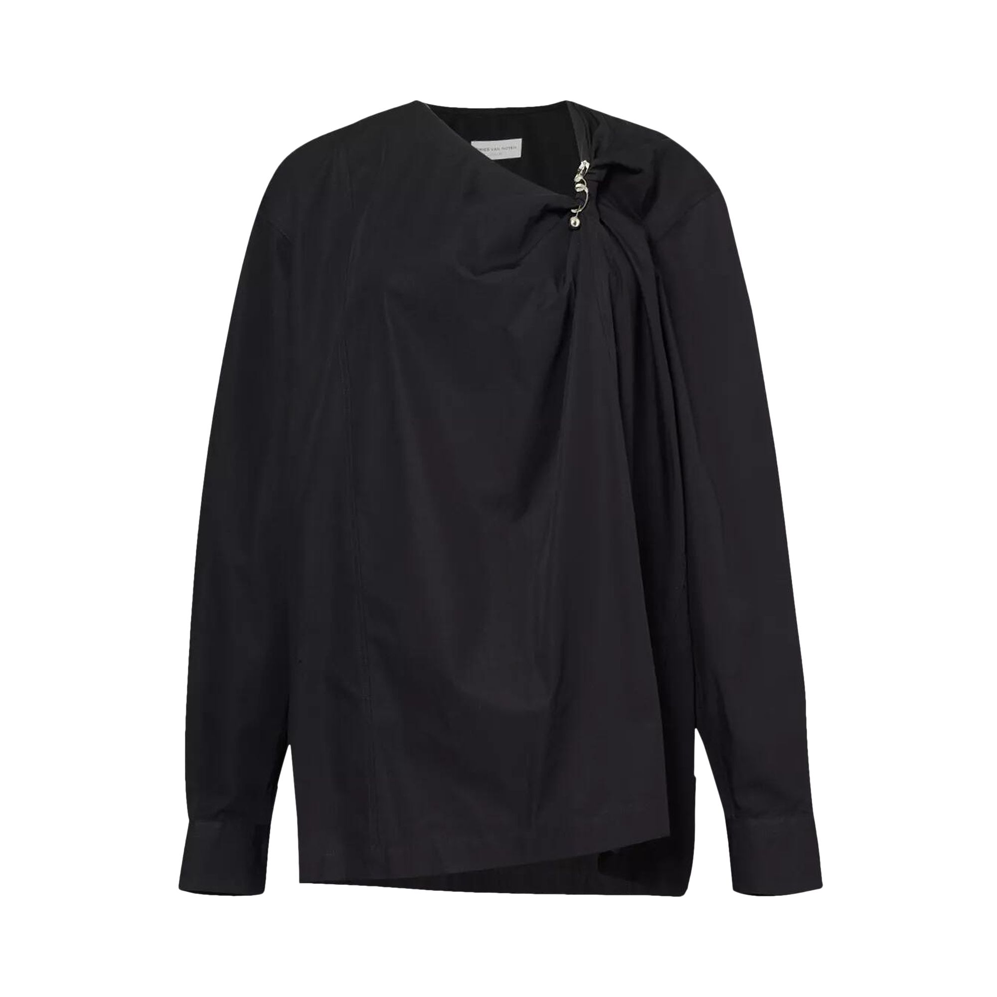 Dries Van Noten Cijou Shirt 'Black' | Women's Size 38