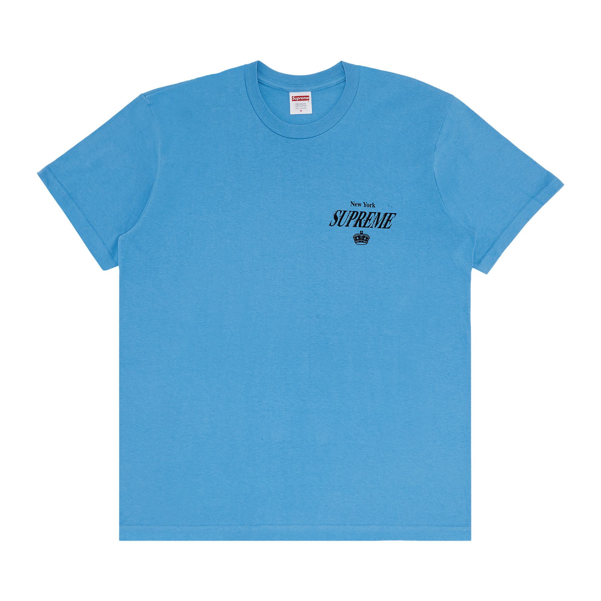 Supreme 4 Life Tee 'Bright Blue' | Men's Size L
