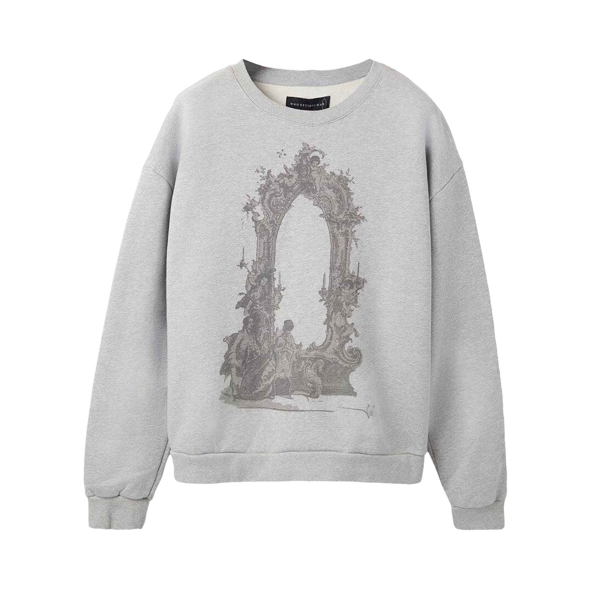 Pre-owned Who Decides War Arc Mirror Pullover 'vintage Grey' | Men's Size Xxl In Gray