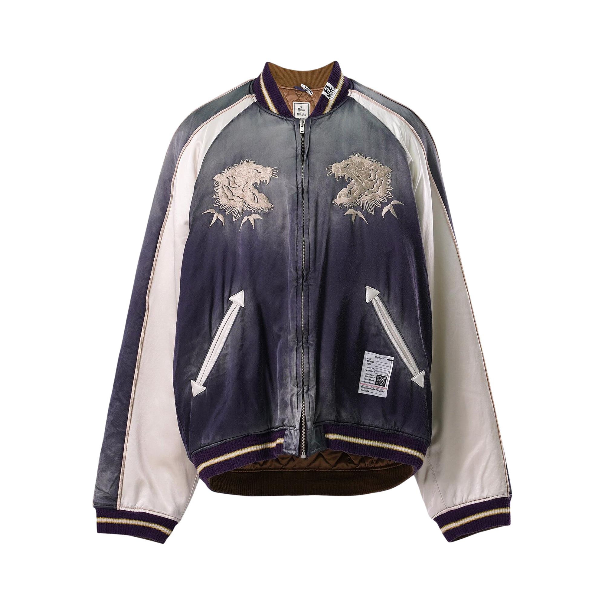 Maison Mihara Yasuhiro Souvenir Jacket 'Purple' | Men's Size 48