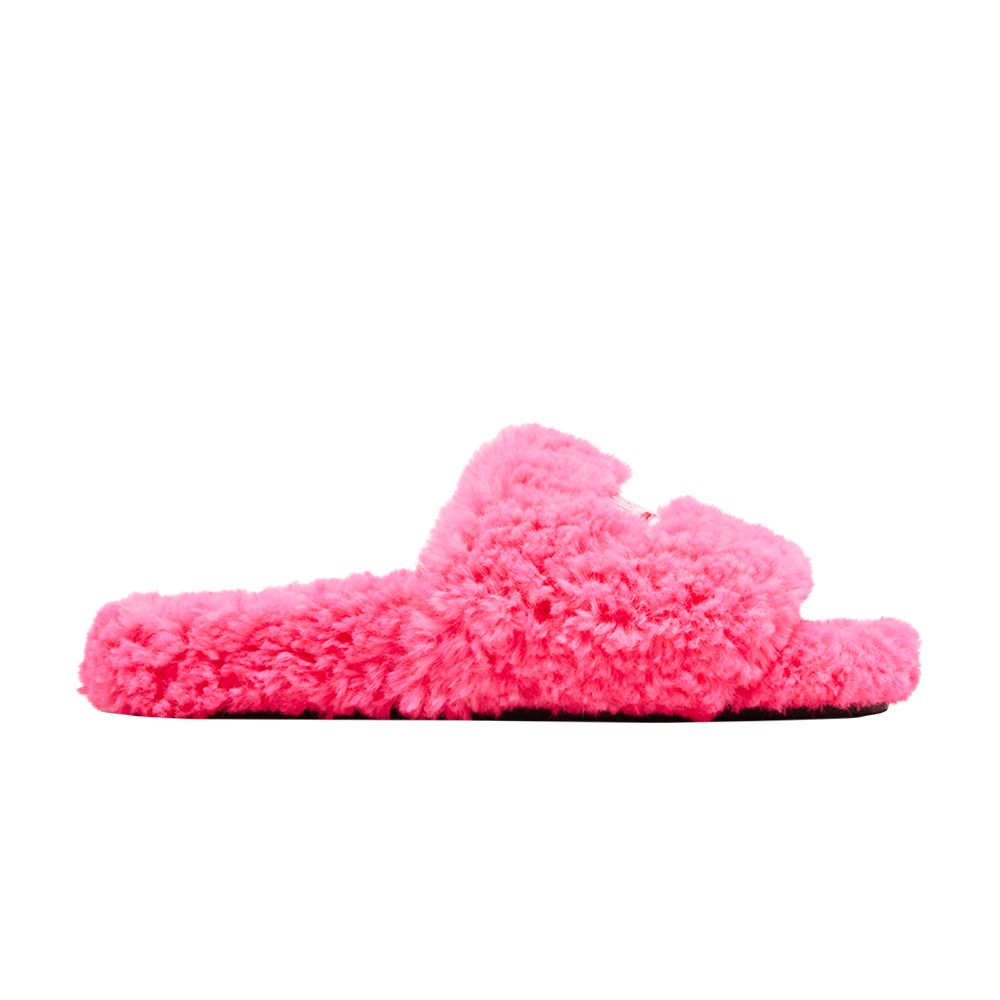 Balenciaga Wmns Furry Slides 'Faux Fur - Hot Pink' | Women's Size 35