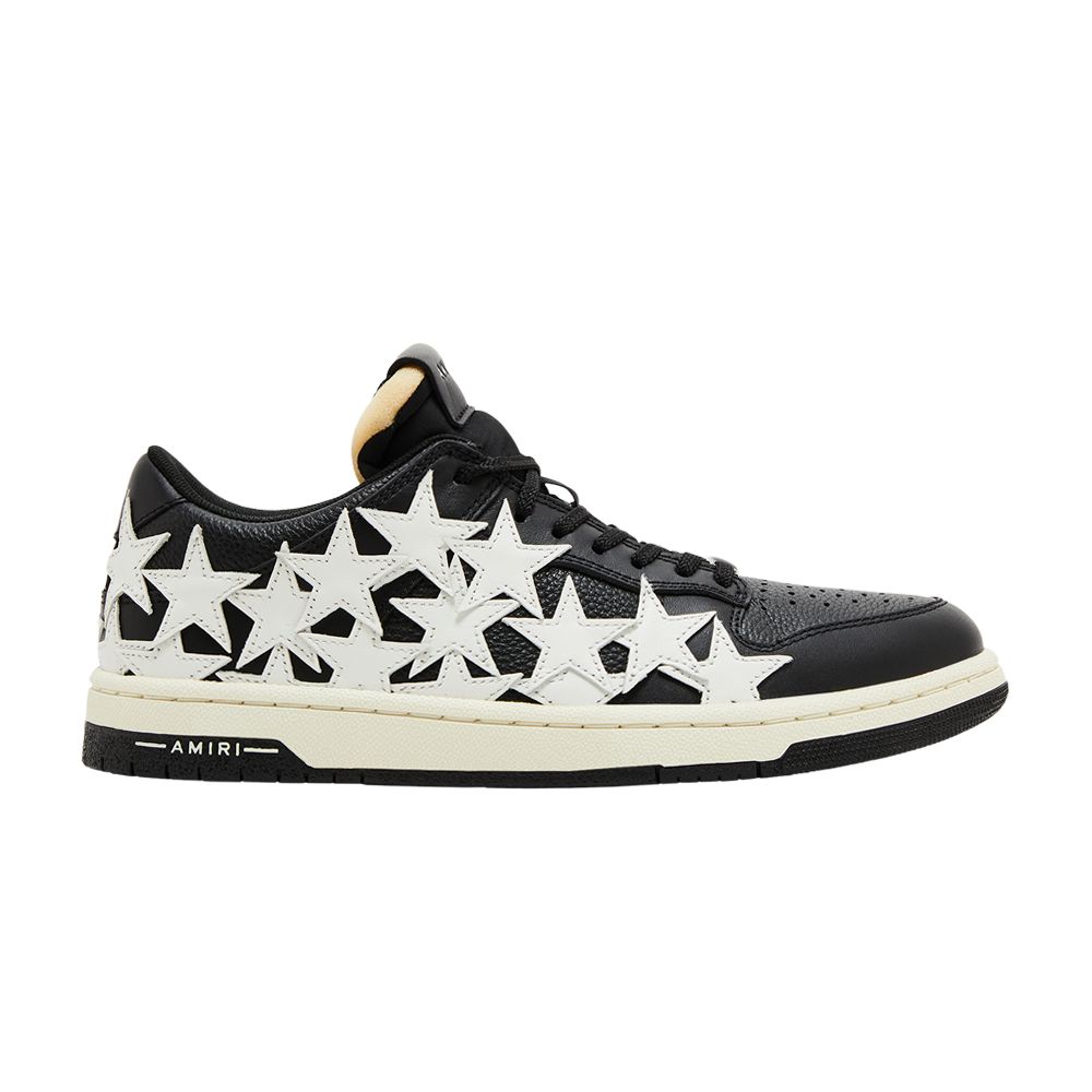 Pre-owned Amiri Stars Low 'black White' | Men's Size 40