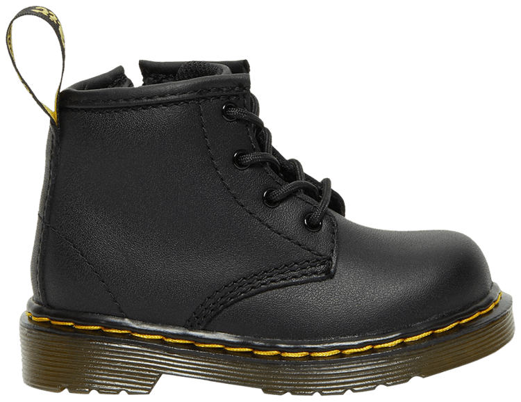 Dr Martens 1460 Softy T Leather Lace Up Boot Toddler Black