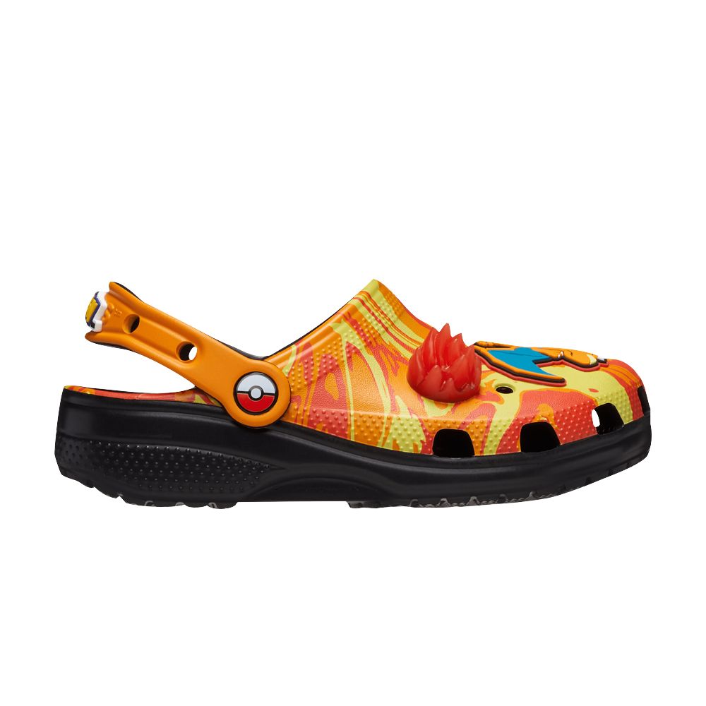 Crocs Pokémon x Classic Clog Kids 'Charizard' | Orange | Kid's Size 13