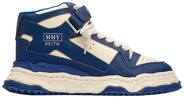 Maison Mihara Yasuhiro Keith OG Sole Leather High Blue White