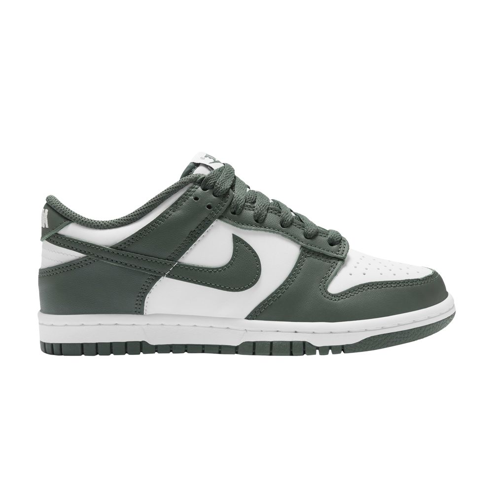 Pre-owned Nike Dunk Low Gs 'vintage Green' | Kid's Size 5.5