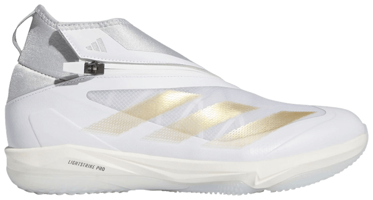 Buy Adizero Impact+ Turf 'White Gold Metallic' - IF8497 | GOAT