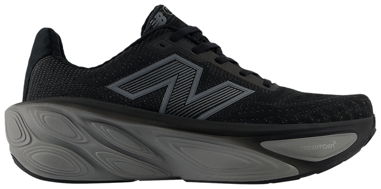 New Balance Fresh Foam X More v5 4E Wide Black Silver Metallic