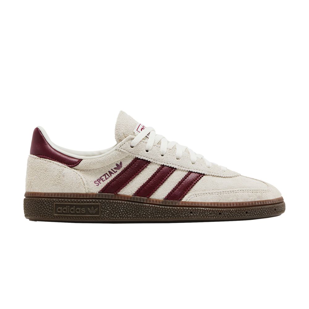 adidas Wmns Handball Spezial 'Off White Collegiate Burgundy' | Cream | Women's Size 9.5