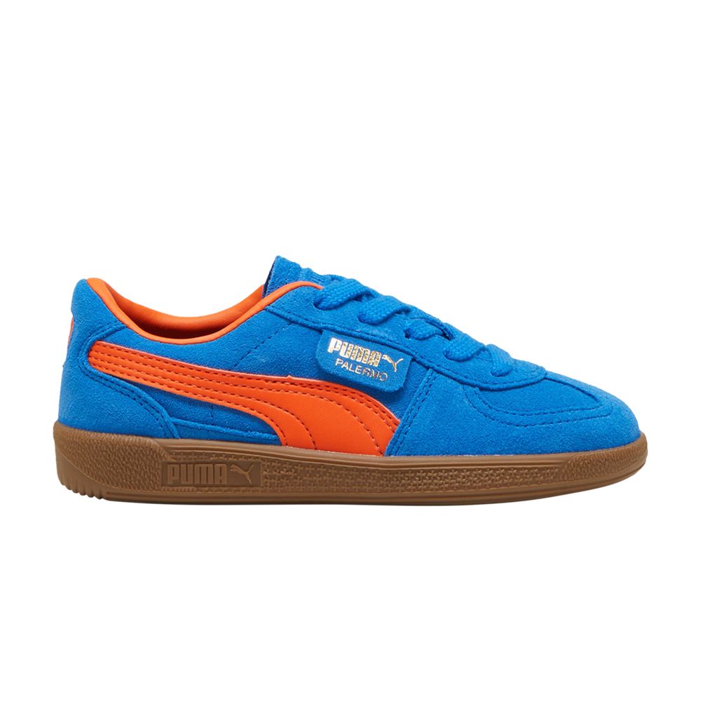 Pre-owned Puma Palermo Little Kid 'hyperlink Blue Flame Flicker' | Kid's Size 1.5