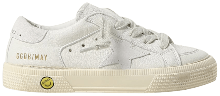 Golden Goose May Kids Optic White