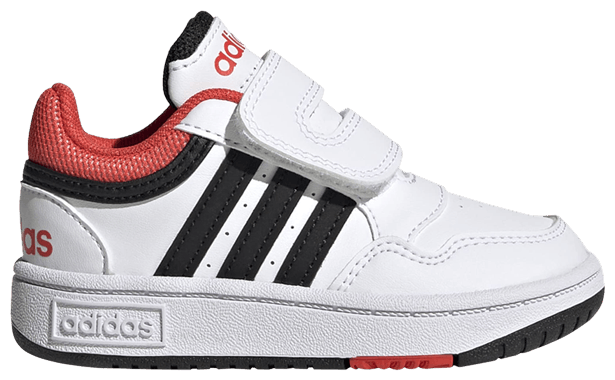 Adidas Hoops I White Black Red