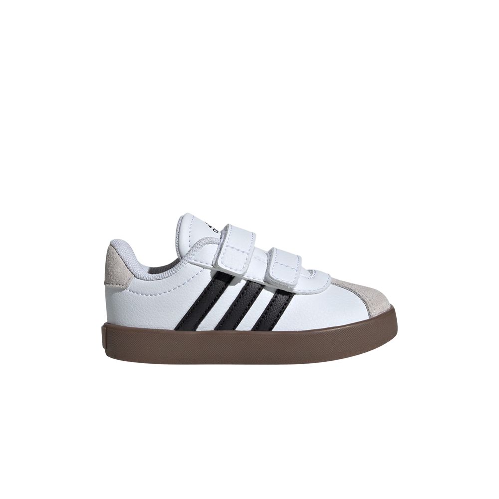 adidas VL Court 3.0 I 'White Black Gum' | Infant Size 10