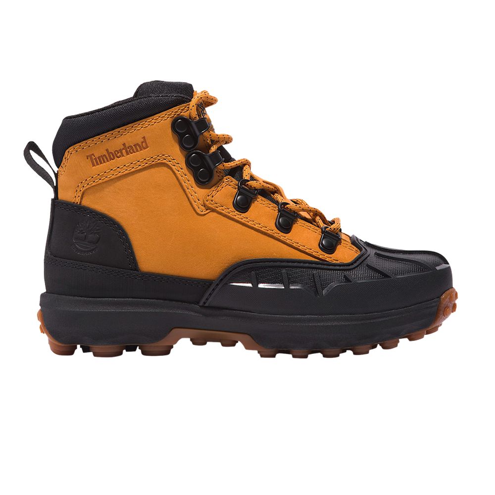 Pre-owned Timberland Converge Rubber Toe Waterproof Boot Junior 'wheat' | Tan | Kid's Size 5