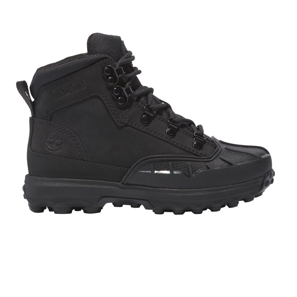 Pre-owned Timberland Converge Rubber Toe Waterproof Boot Junior 'black' | Kid's Size 5