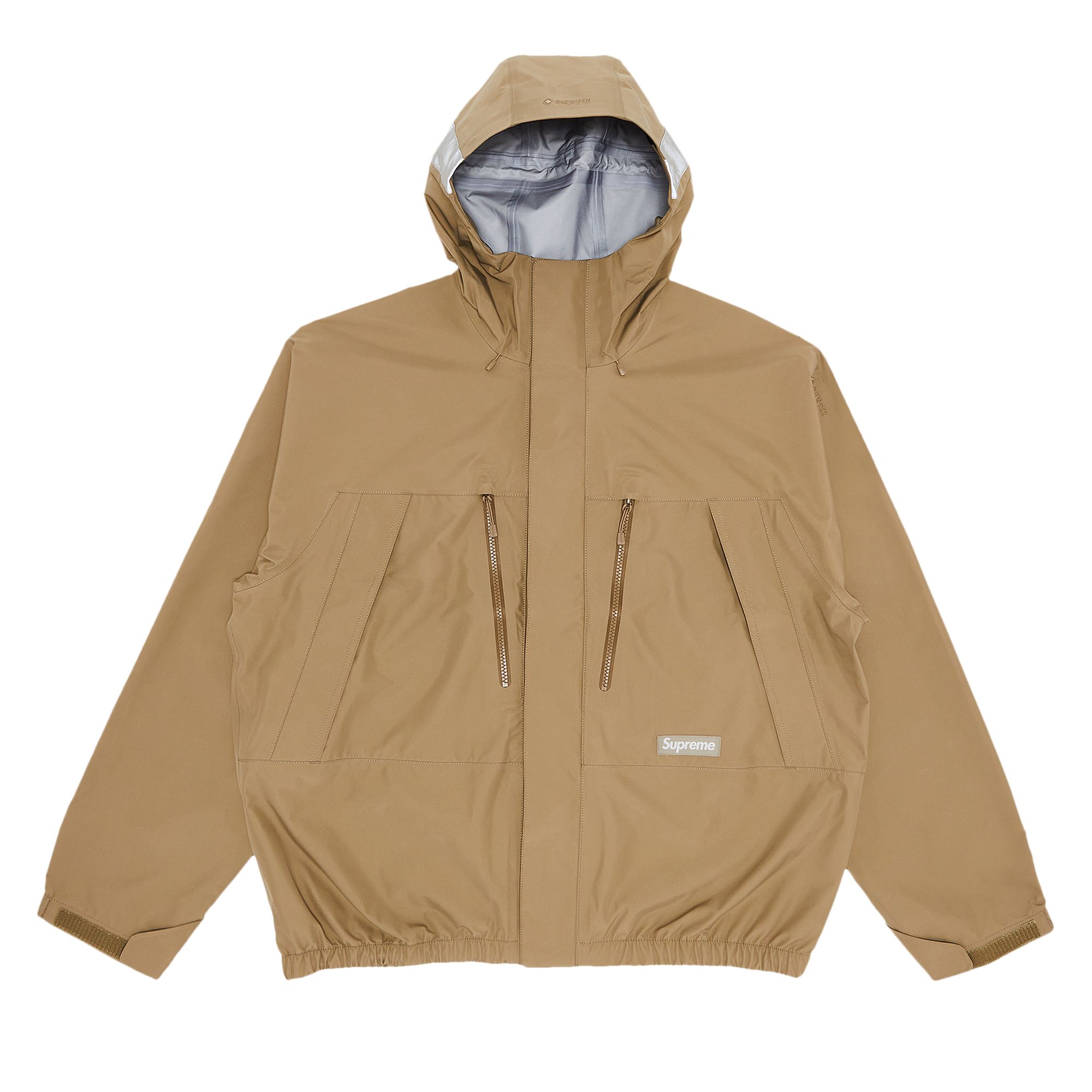 Supreme GORE-TEX Taped Seam Shell Jacket 'Tan' | Men's Size XL