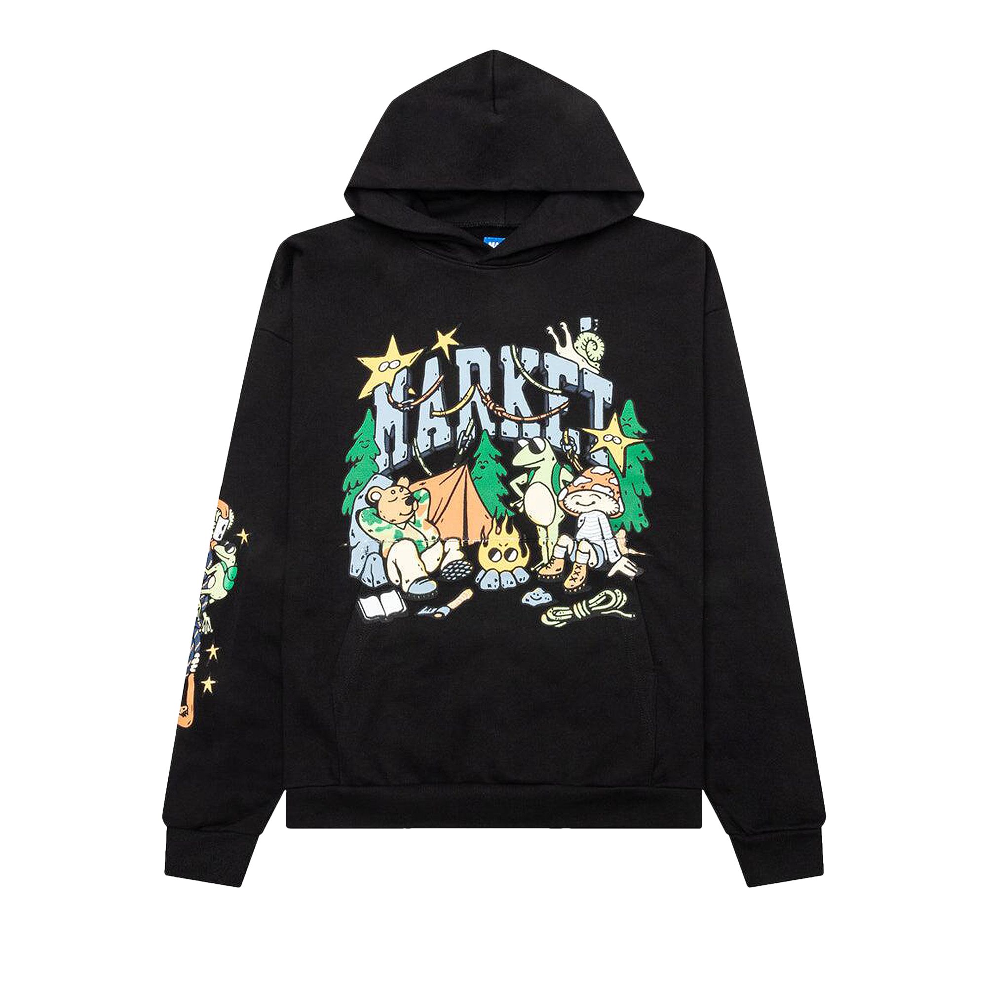 Market Backcountry Buds Hoodie 'Black' | Men's Size S