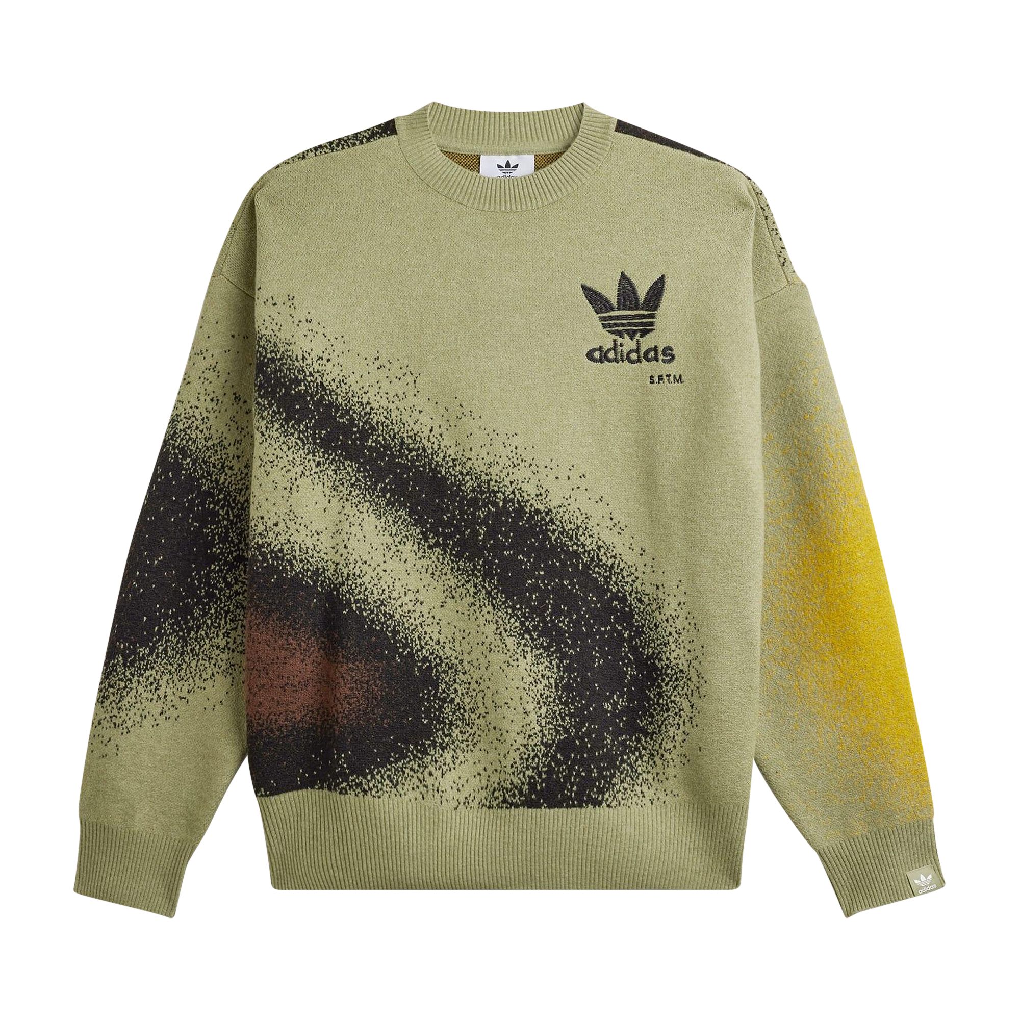 adidas x SFTM Knit Sweater 'Green' | Men's Size S