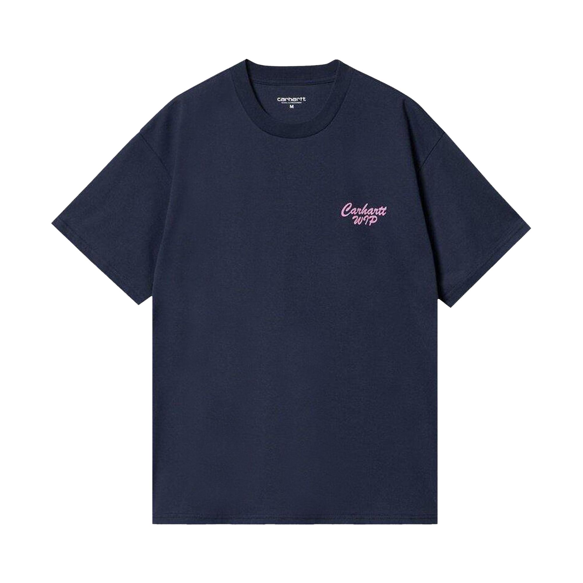 Carhartt WIP Friendship T-Shirt 'Air Force Blue/Light Pink' | Men's Size L