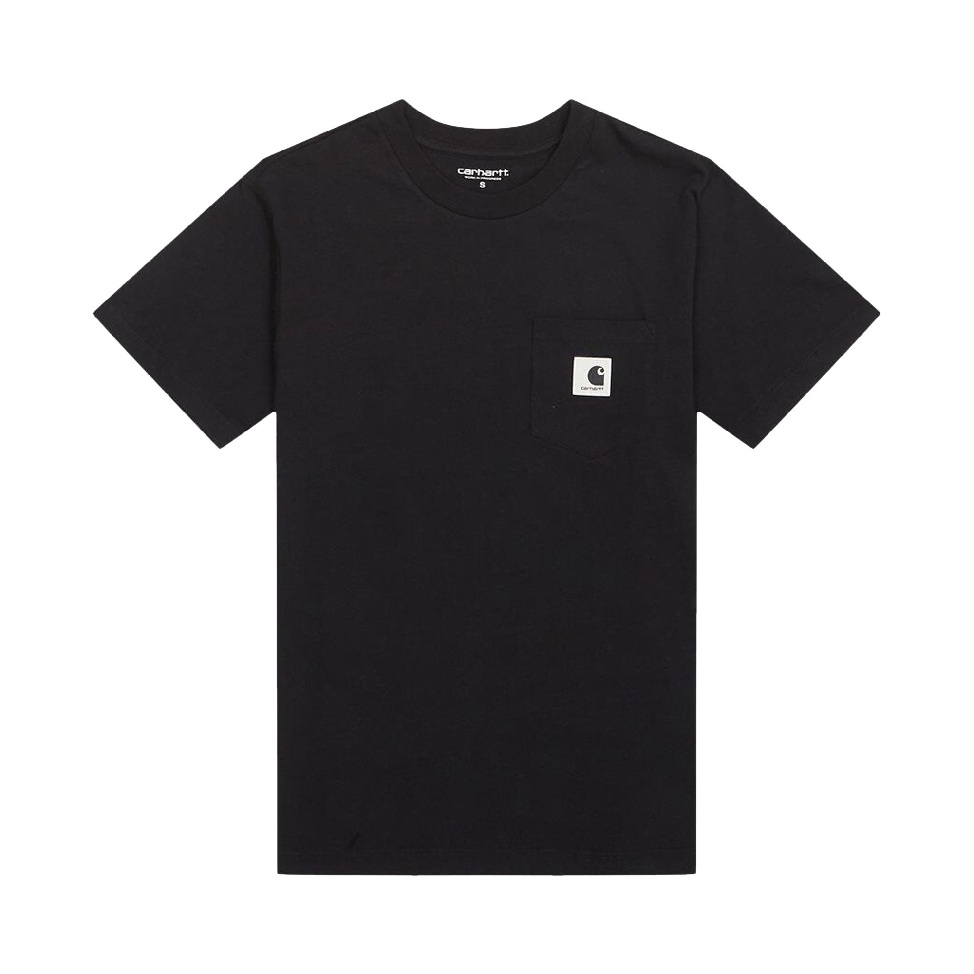 Carhartt WIP Short-Sleeve Pocket T-Shirt 'Black' | Women's Size S