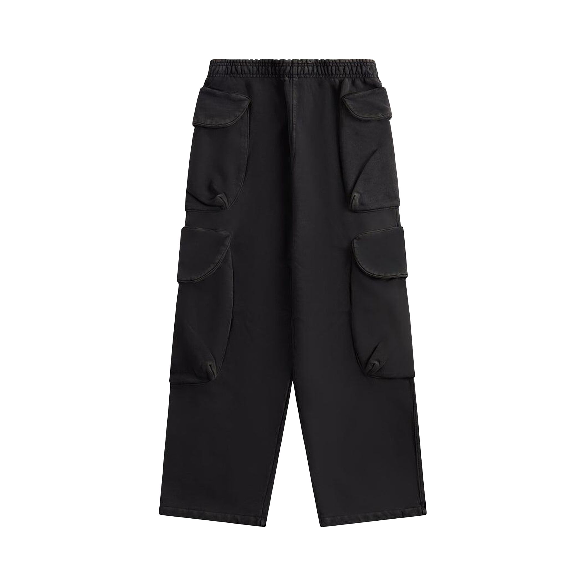 Pre-owned Entire Studios Heavy Gocar Pants 'washed Black' | Brown | Men's Size M