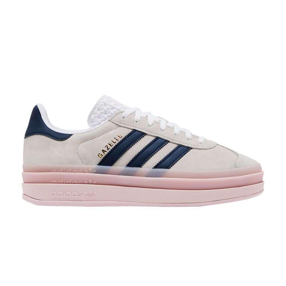 adidas Wmns Gazelle Bold 'White Clear Pink Indigo' | Grey | Women's Size 11