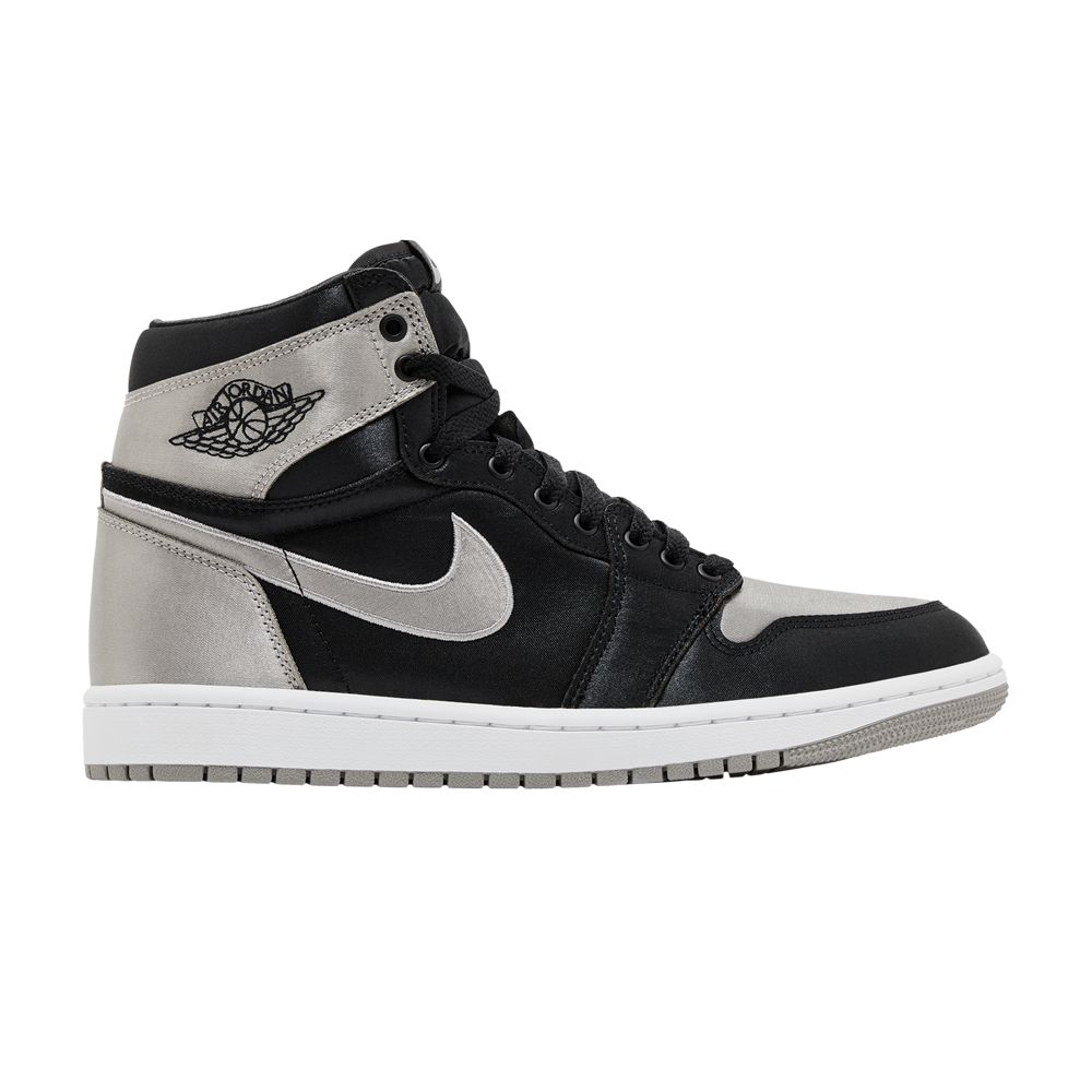 Pre-owned Air Jordan Wmns 1 Retro High Og 'satin Shadow' In Grey