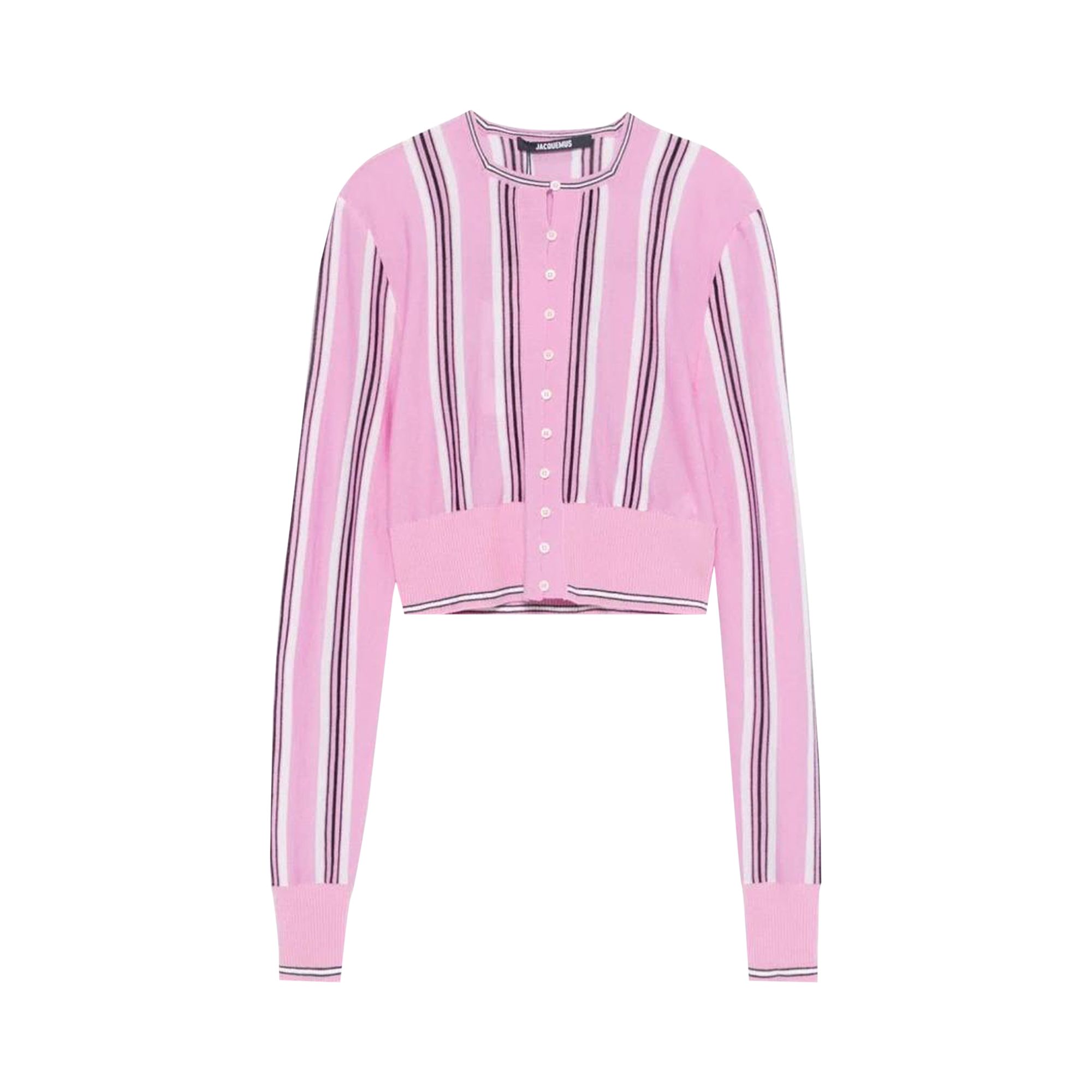 Jacquemus Le Cardigan Spiaggia 'Multicolor/Pink' | Multi-Color | Women's Size 42
