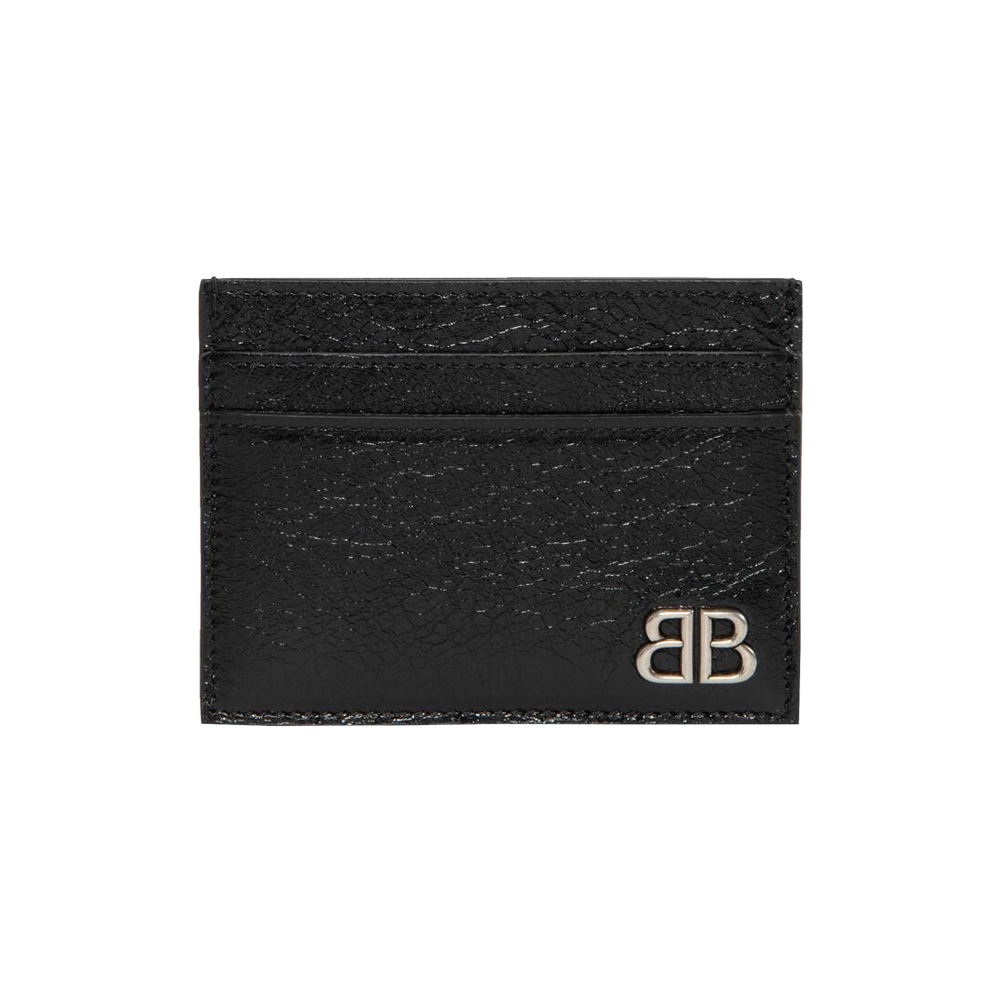 Balenciaga Logo Plaque Card Holder 'Black' | Men's Size Onesize
