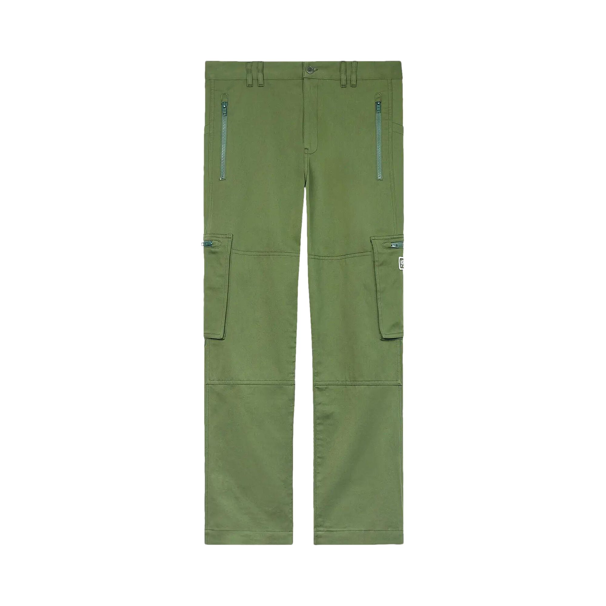 Pre-owned Kenzo Slim Cargo Pant 'dark Khaki' | Green | Men's Size 40