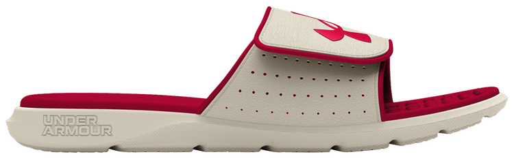Under Armour Ignite Pro Slide Summit White Inferno Red