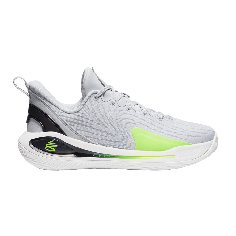 Pre-owned Curry Brand Curry Flow 12 Gs 'gravity' | Grey | Kid's Size 4 In Gray
