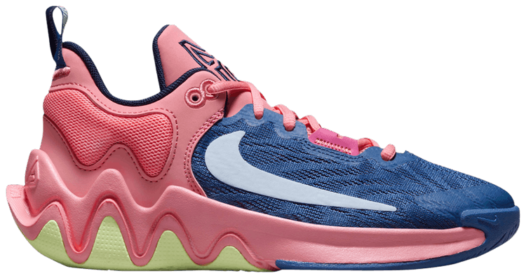 Nike Giannis Immortality 2 GS Dark Marina Blue Laser Crimson