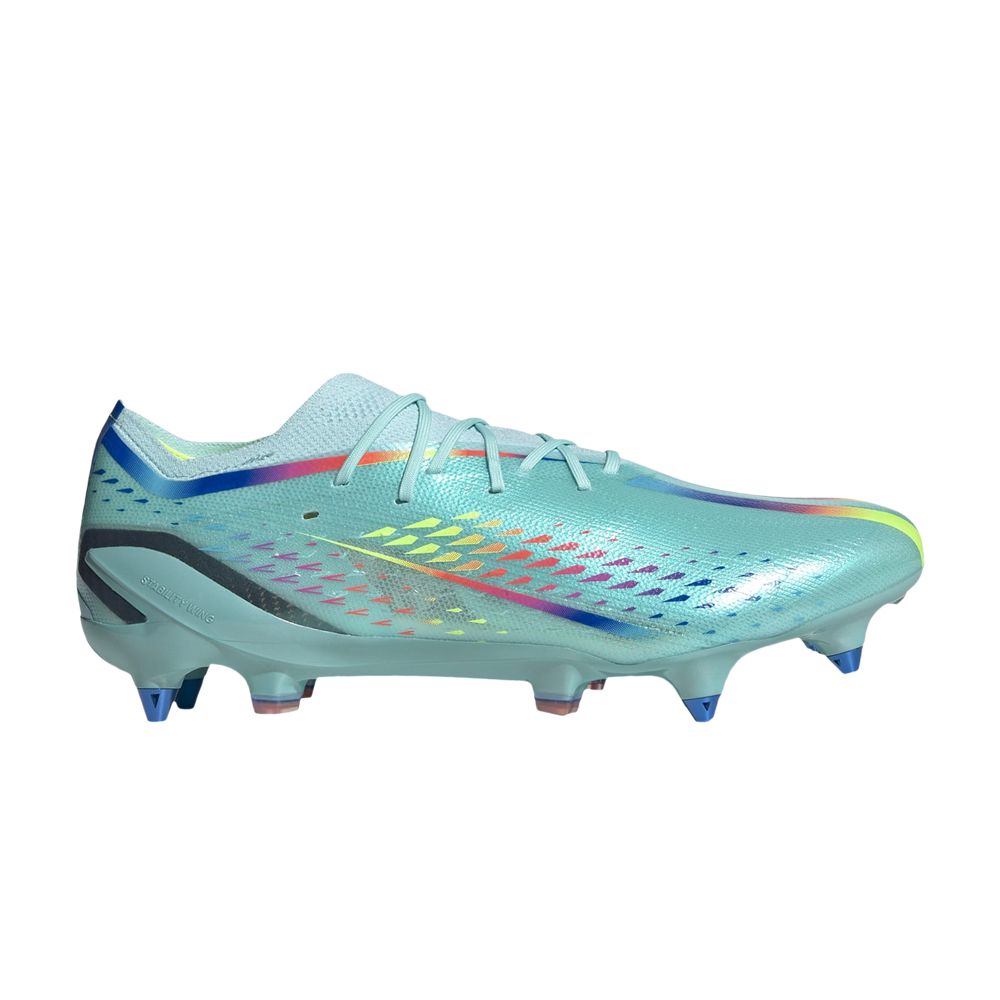 adidas X Speedportal.1 SG 'Al Rihla Pack - Clear Aqua' | Blue | Men's Size 8