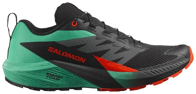 Salomon Sense Ride 5 Black Bay Cherry Tomato