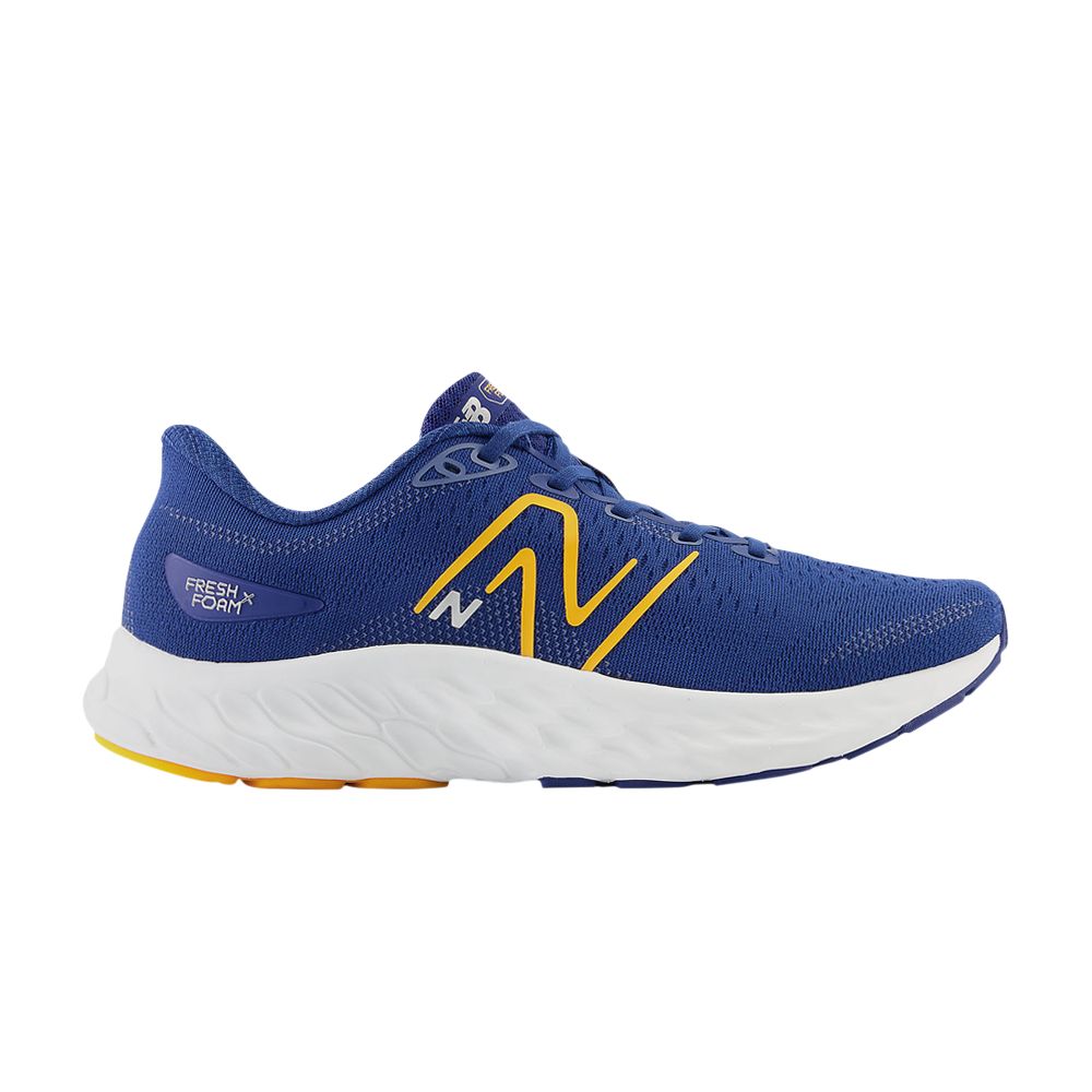 New Balance Fresh Foam X EVOZ ST 'Night Sky Hot Marigold' | Blue | Men's Size 7.5 - MEVOVLB
